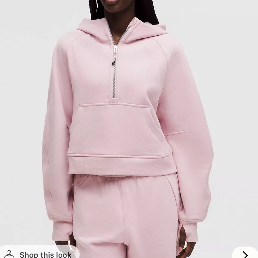 Scuba Oversized half-Zip Hoodie